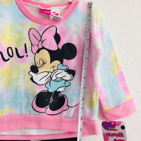 Disney Junior 'Minnie' 2 Piece Set Blouse/Pants (12 M) - Picture 3 of 16